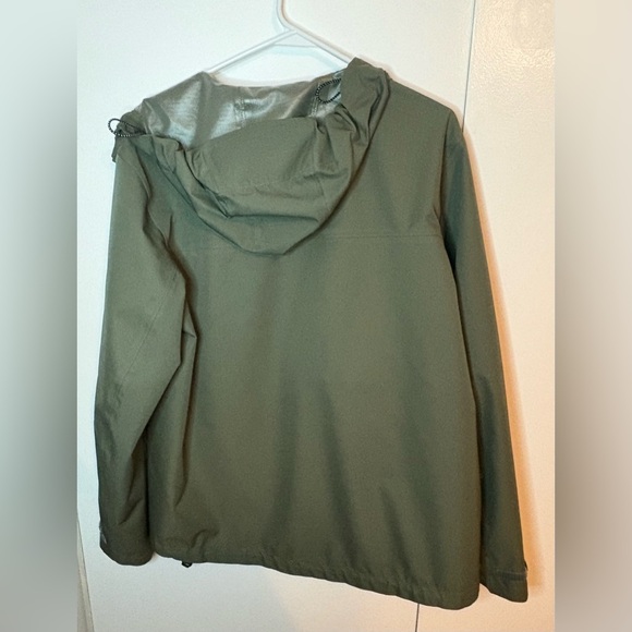 Men’s Swiss Tech Weatherproof Olive Green Hooded Soft Shell Jacket Size Medium - Picture 2 of 6